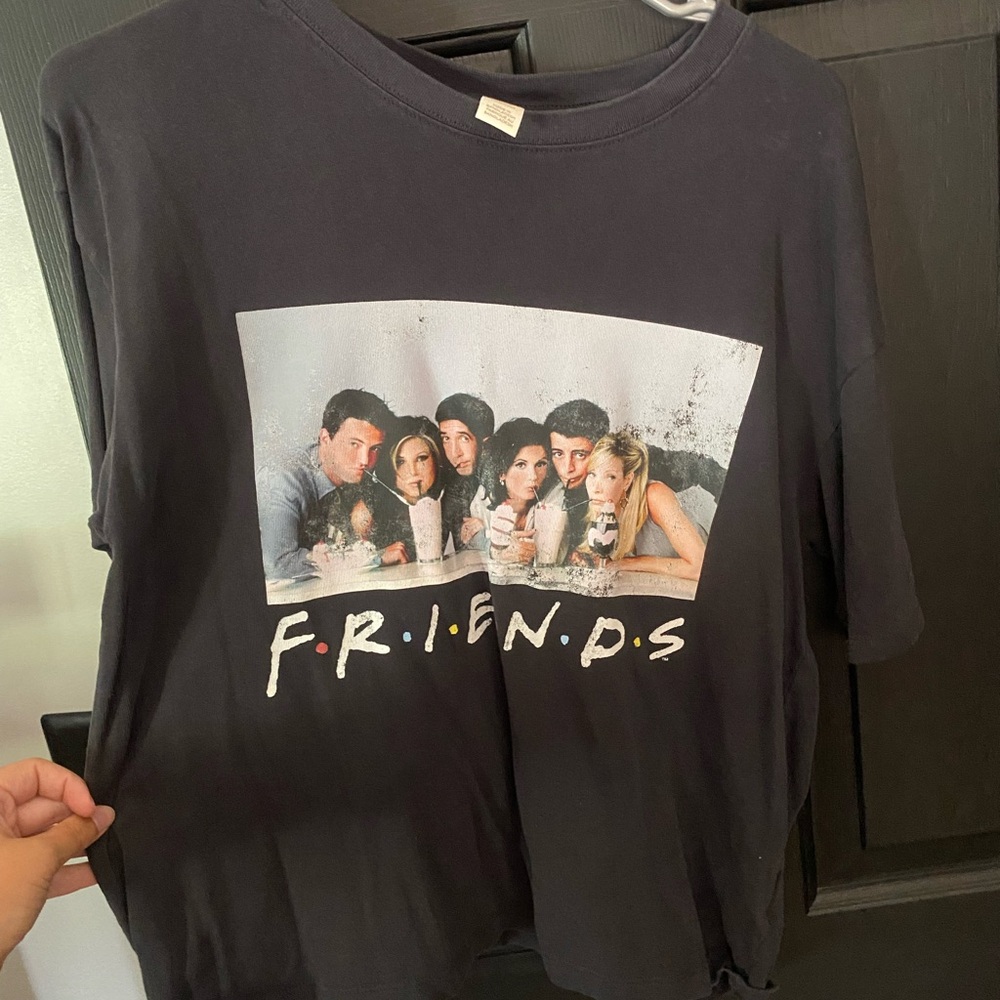 H&M Black Graphic Tee